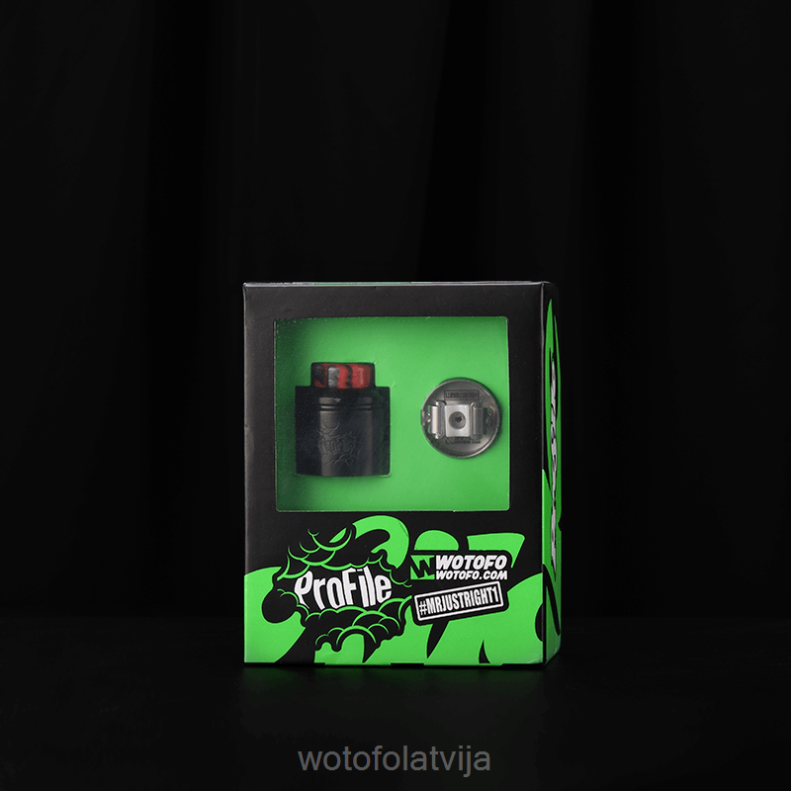 02T84255 Wotofo PROFILE rda matēts tērauds | Wotofo Flavors