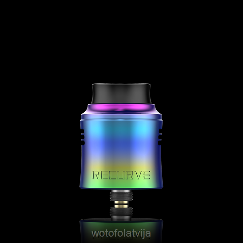02T84273 Wotofo RECURVE v2 rda melns | Wotofo Shop Online