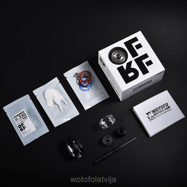 02T84293 Wotofo pārnesumu rta pistoles metāls 24 mm | Wotofo Shop Online