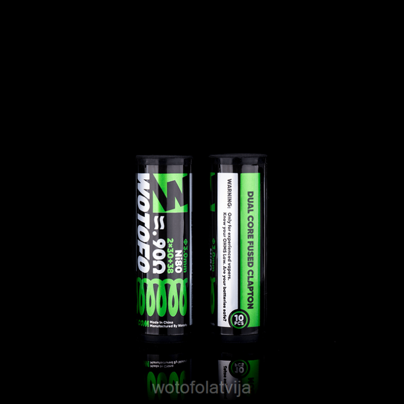 02T84387 Wotofo iepriekš uzbūvētas spoles divkodolu kausētais klaptons 0,28 omi 10 gab | Wotofo Vape Price
