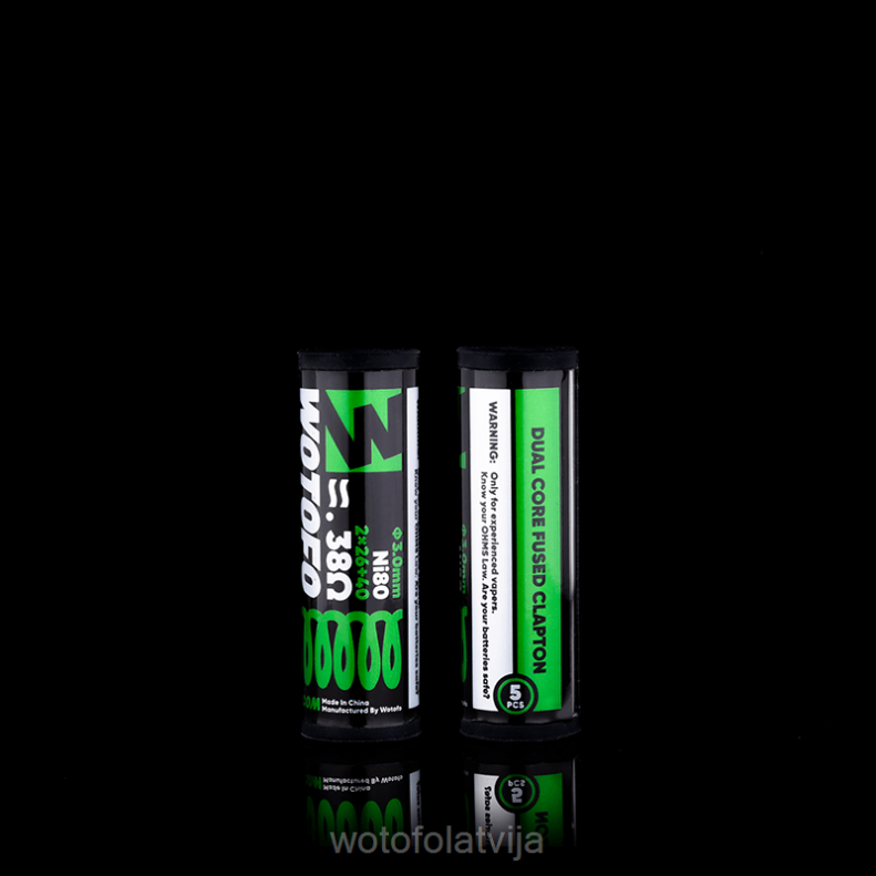 02T84387 Wotofo iepriekš uzbūvētas spoles divkodolu kausētais klaptons 0,28 omi 10 gab | Wotofo Vape Price