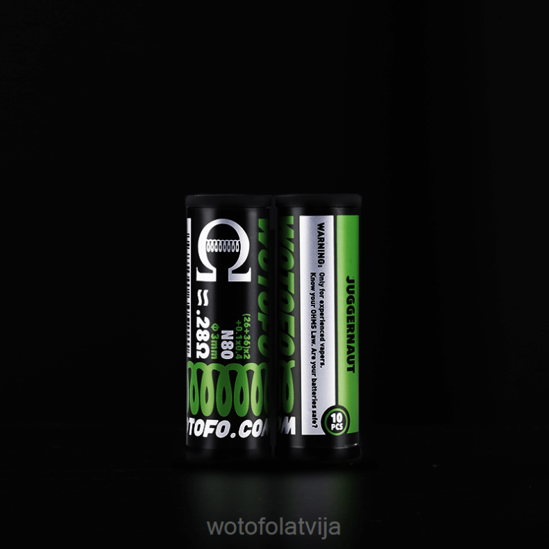 02T84387 Wotofo iepriekš uzbūvētas spoles divkodolu kausētais klaptons 0,28 omi 10 gab | Wotofo Vape Price