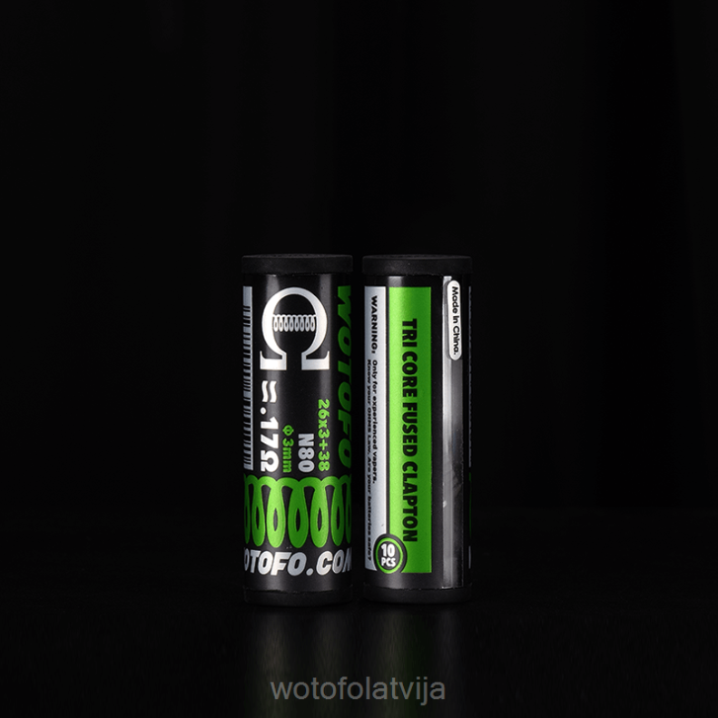 02T84387 Wotofo iepriekš uzbūvētas spoles divkodolu kausētais klaptons 0,28 omi 10 gab | Wotofo Vape Price