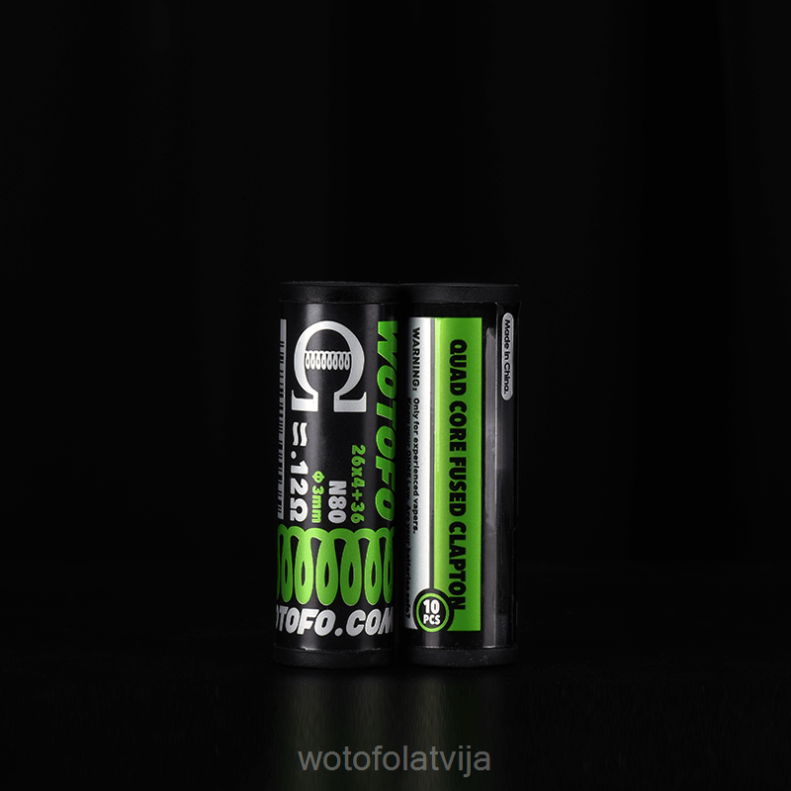 02T84387 Wotofo iepriekš uzbūvētas spoles divkodolu kausētais klaptons 0,28 omi 10 gab | Wotofo Vape Price