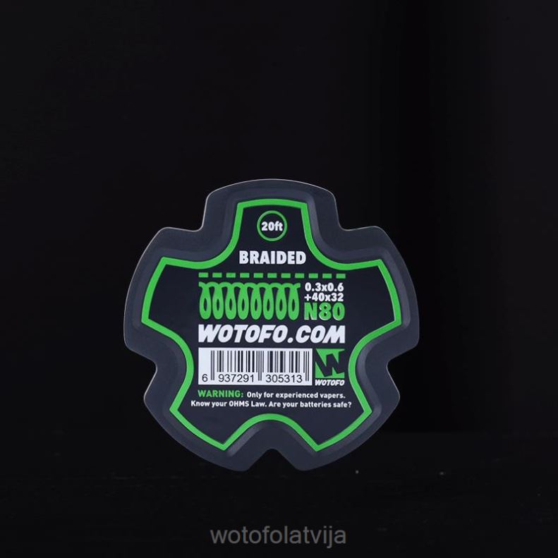 02T84429 Wotofo iepriekš uzbūvēta stiepļu spole pīts | Wotofo Puff