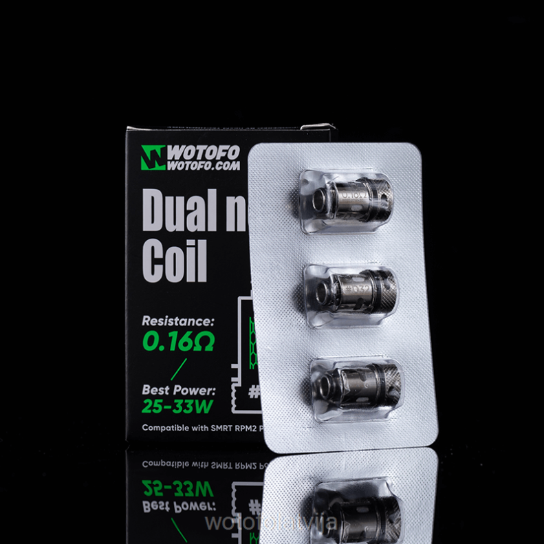 02T84446 Wotofo SMRT rpm2 pod spole d31 a1 konisks tīkls 3gab | Wotofo Vape Review