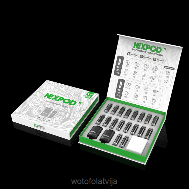 viss iekļauts kastīte 20mg