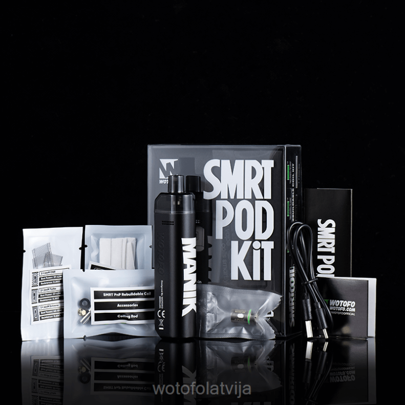 02T8464 Wotofo SMRT pod komplekts pnp komplekts zelts | Wotofo E-Cigarette